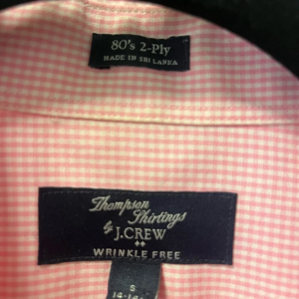J. Crew Men’s Button Down Thompson Shirting Wrinkle Free Shirt‎ Size Small